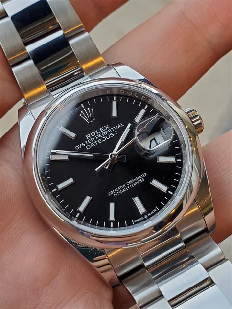 rolex oyster perpetual 36 black